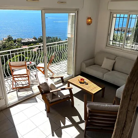 Boheme With Seaview & Private Garden, Antheor 公寓 Saint-Raphaël