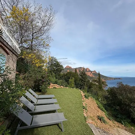 Boheme With Seaview & Private Garden, Antheor Daire Saint-Raphaël